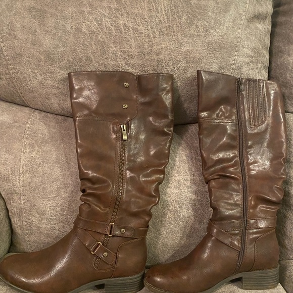 Wide Calf Boots size 7 1/2 - Picture 1 of 6